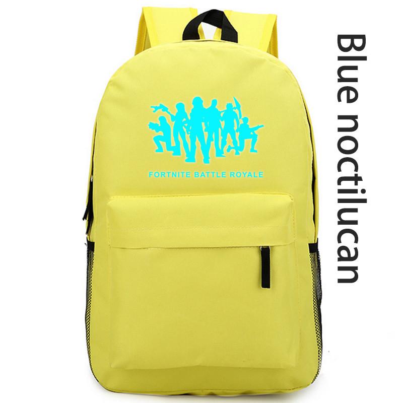 Luminous Bag Game Youth Campus Fashion Trend Backpack For Unisex