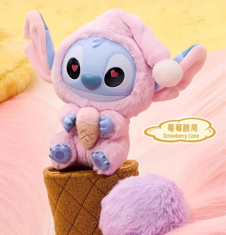 2026 Stitch Eat Something Before Sleep Series Plush Dolls Pendant Cute Doll Ornament Surprise Toys Gifts