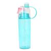 NEW 600ML Sports Spray Plastic Water Cup Outdoor Cooling Water Bottle Creative Student Gift Spray Water Cup Handy Cups Drinkware