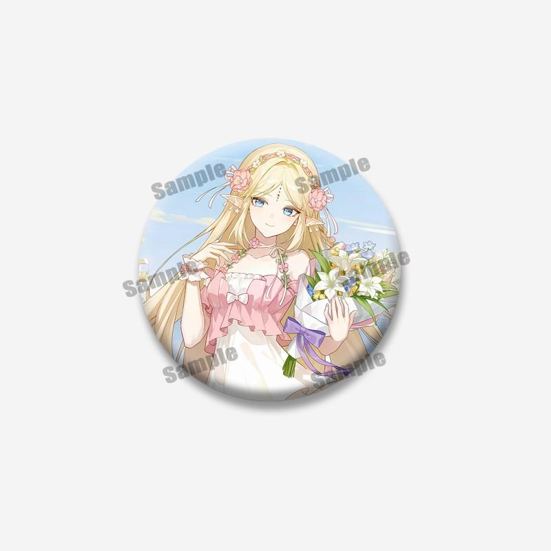 Anime Game Wuthering Waves Hiyuki Carlotta Enamel Pin Cartoon Figure Round Brooches Funny Lapel Badge Jewelry Gifts for Friends