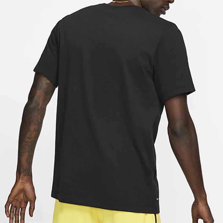 Nike LeBron James Lion King Print Short Sleeve T-Shirt Men Tops Black BV8316-010