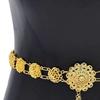 1PCS Traditional Sarong Gold Color Belt Vintage Jewelry Buckle Belt Necklace For Woman Dress Decoration