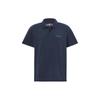 Breathable Quick-Dry Short Sleeve Polo Shirt Men Tops Blue A5SE2-433