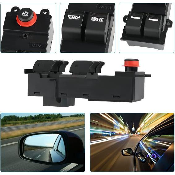 Compatible with Driver Side Master Power Window Switch Acura MDX 3.7L V6-2007 2008 2009 2010 2011 2012 2013, 14 Pins, 35750-STX-A01ZA