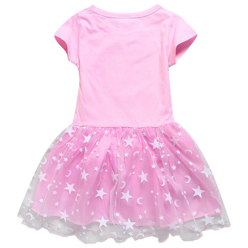 Korean Style Kpop Demon Slayer Long/Short Sleeve Girls' Princess Dress