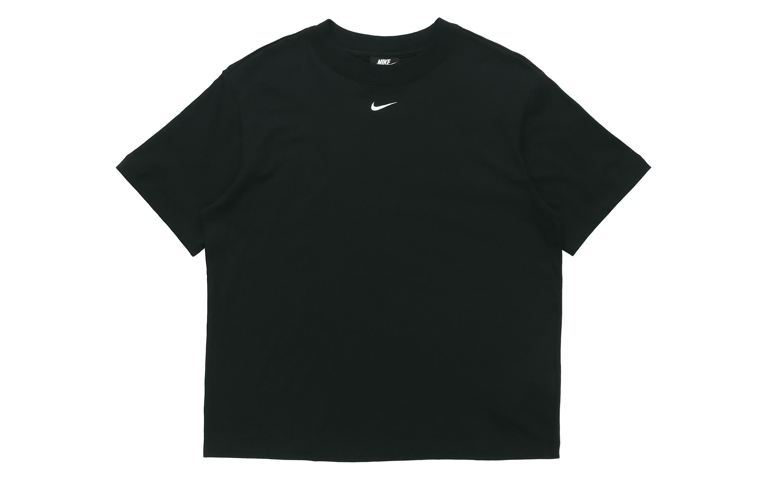 Nike Sportswear Set in Sleeve T Shirt Women s Black US Version CT2587-010 XS