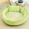 All-Season Pet Bed: Round Mat for Small-Medium Cats & Dogs