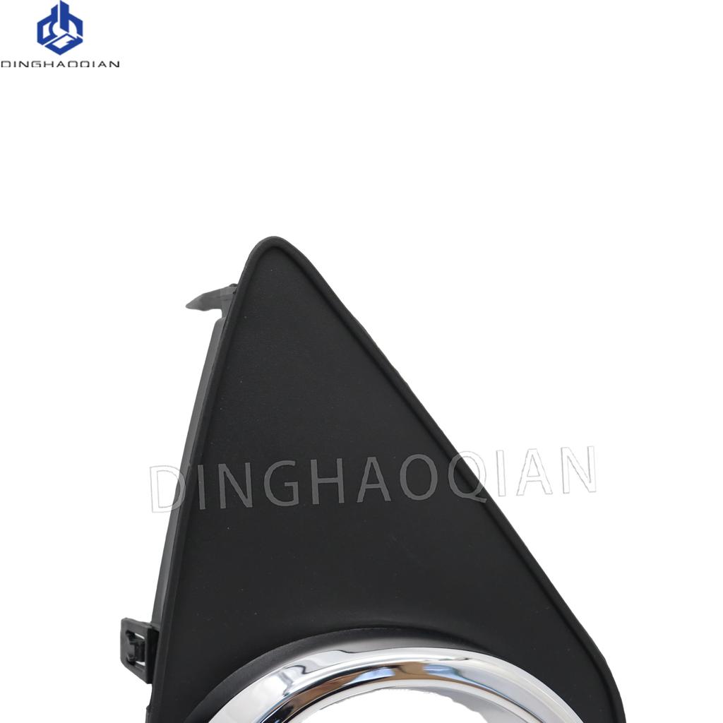 Bil Främre Dimljusskydd Nedre Stötfångare Dimljushålsgrillar Infattning Passar För Toyota YARIS 2014 2015 2016 2017