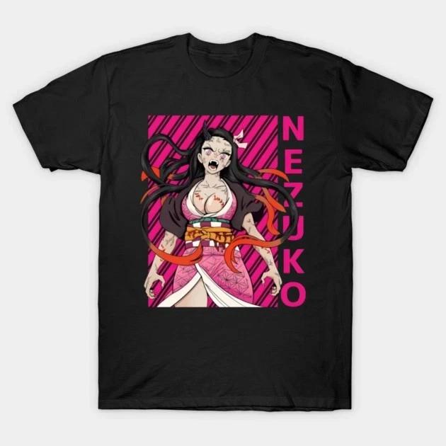 Anime Nezuko Kamado Waifu T Shirt Size S 4xl Gift For Friends S