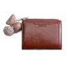 Korean Style Card Bag Bow Pendant Coin Pouch Retro PU Leather Card Holder  Card Storage Bag