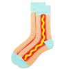 COCO Plus Size Fun Geometric and Animal Prints Pairs Mix TOE® Men's Socks, 10-Pair Set, Business/Sports, Cotton, Antibacterial/Breathable,