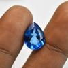 Natural Blue Sapphire Pear Cut 7.10 Ct Certified Gemstone For Jewelry Making