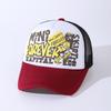 Letter Sponge Embroidered Baseball Cap Men Women Outdoor Mesh Cap Casual High Quality Summer Sun Trucker Hat