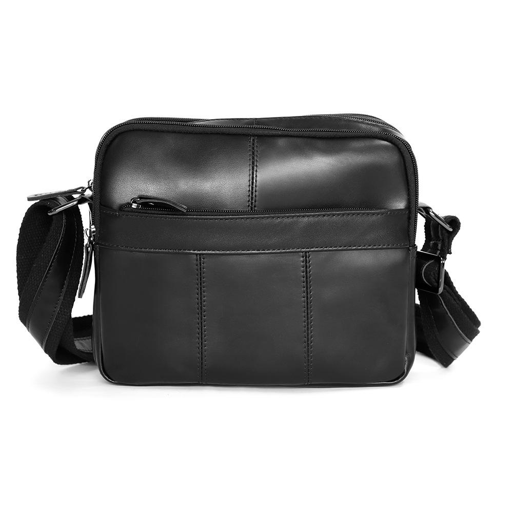 

Men s Genuine Leather Crossbody Shoulder Bag - Casual Commute High-End Top Layer Cowhide