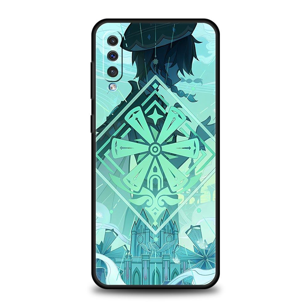 Genshin Impact Phone Case For Samsung A56 A36 A26 A24 A12 A14 A16 A50 A70 A20E A22 A30 A40 A34 A54 A42 A52 5G A04s A06 Cover