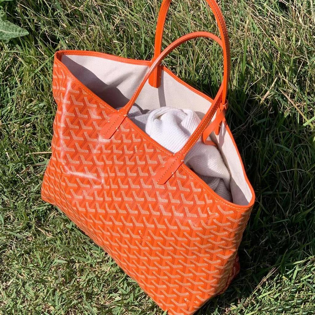 2025 Elegant Large Capacity Tote Bag with Y Letter Design - Dog Tooth Pattern