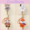 Plush Animal Keychain With Pp Cotton Filling For Kids And Adults