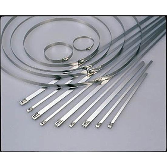 

Кабельна стяжка HellermannTyton Insulok, Металева стяжка, SUS316, STB200S