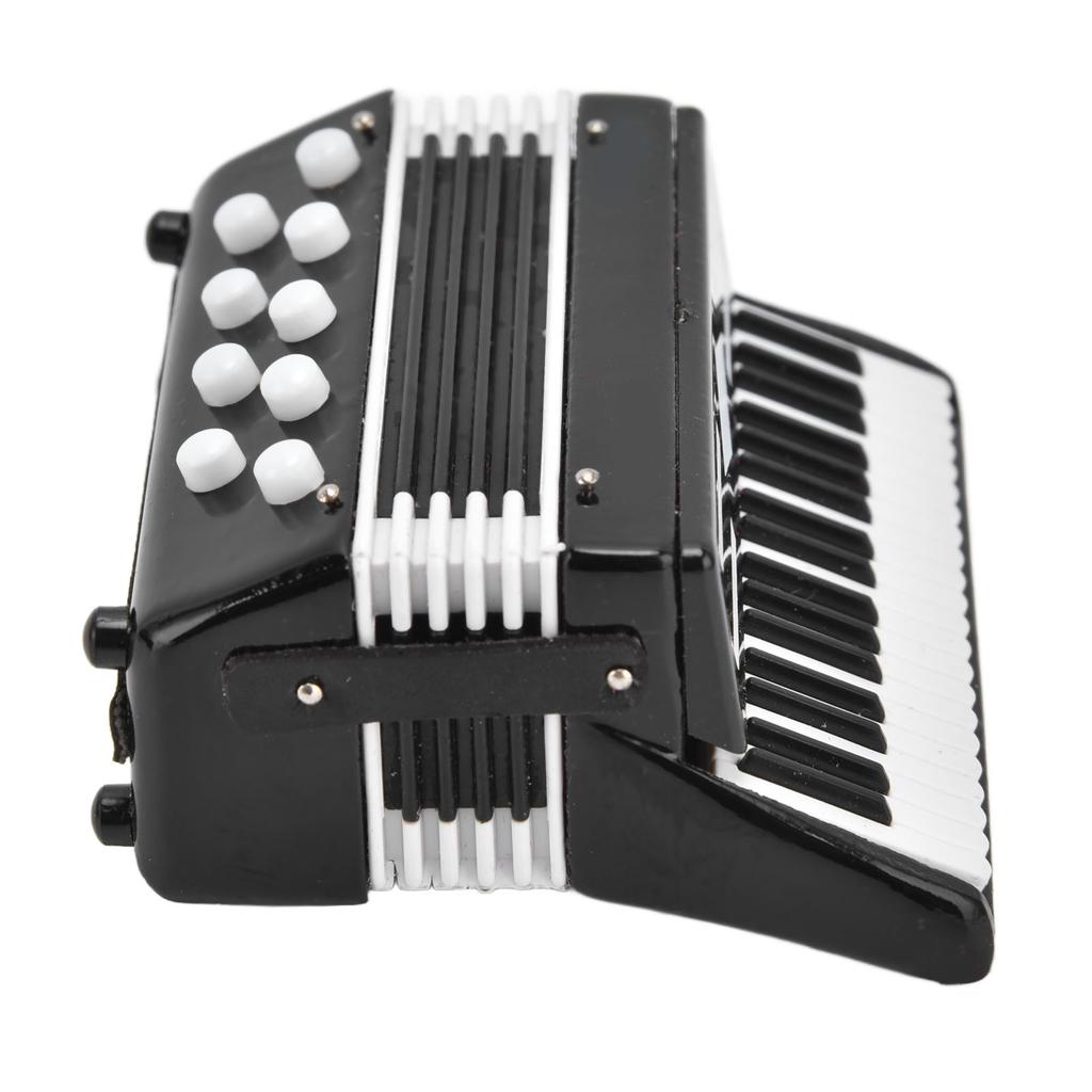 Miniature Accordion Model 1:12 Cute Vivid Simulation Dollhouse Musical Instrument for Dollhouse