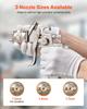 LVLP Air Spray Gun, Gravity Feed Paint Sprayer Gun with 3 Nozzles (1.3/1.4/1.7mm), 600ml Capacity Automotive Paint Sprayer with Air Regulator for