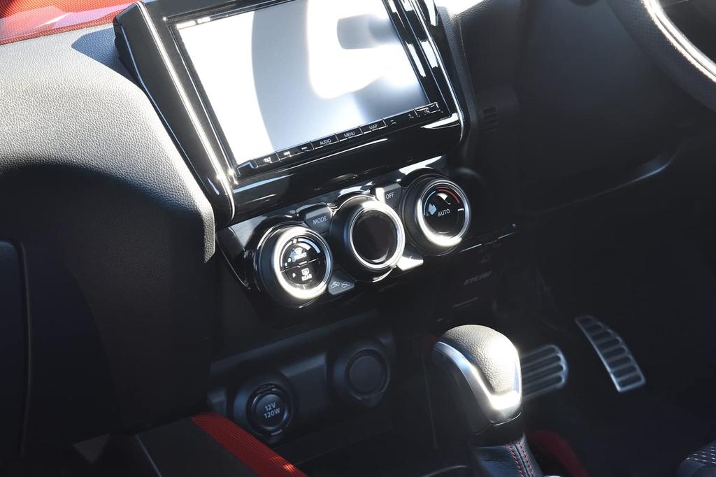 SecondStage Suzuki Swift Sport ZC33S Air Conditioning Panel Air Conditioning Piano Black (Automatic Only) (S053BLK)