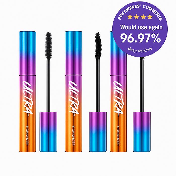 MISSHA Ultra Powerproof Mascara 3 types of mascara.