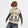 DuoDuoJia Boys' Icelandic Jacquard Knit Vest