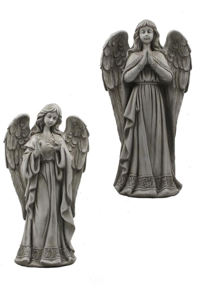 European Angel Girl Resin Sculpture for Garden Decor