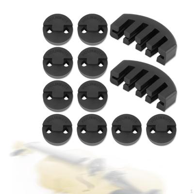 Gummi Violine Übung Dämpfer Set Schalldämpfer Professionelle Musical Instrument Teile Tragbare 2