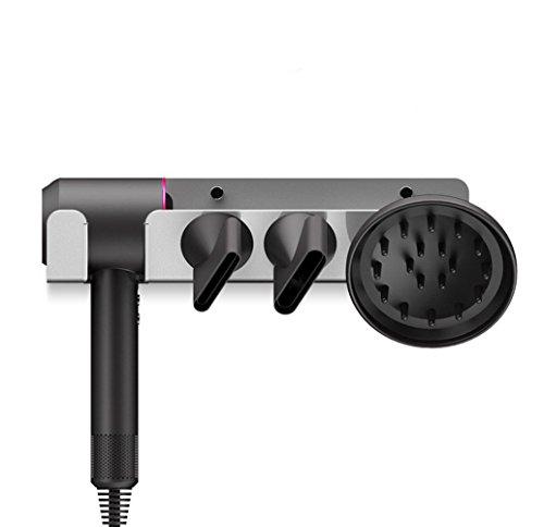 LICHIFIT Supersonic Hair Dryer Holder, Supersonic Wall Mount Stand, Bracket, Storage Rack, Non-Slip