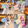 Adorable Crayon Shin-chan Pvc Alloy Keychain Cute Cartoon Pendant For Gifts And Accessories