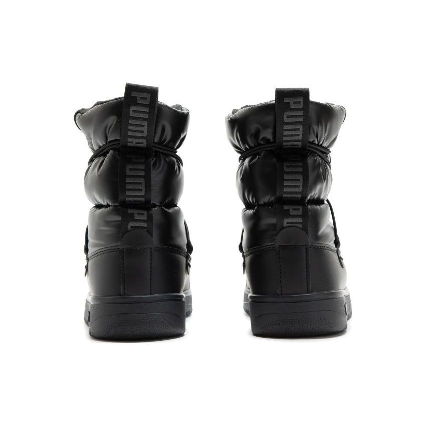 Puma Snowbae Comfortable Versatile Short Snow Boots Women Boots Black 393931-01