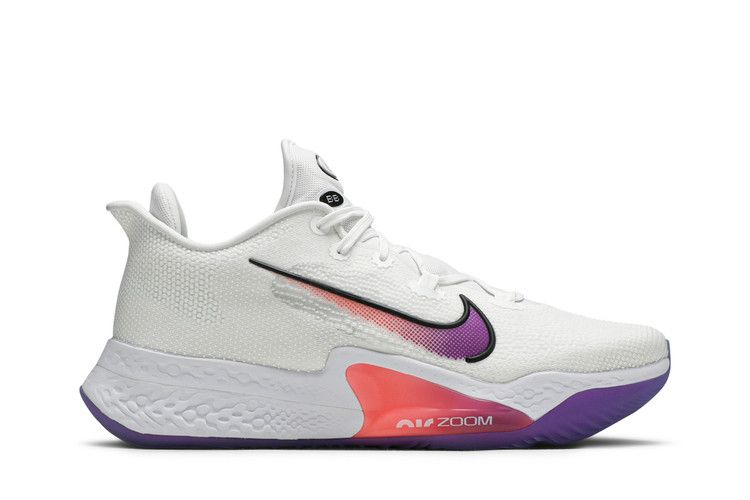 Men's Sneakers Nike Air Zoom BB NXT Rawthentic White/Hyper Violet-White-Flash Crimson