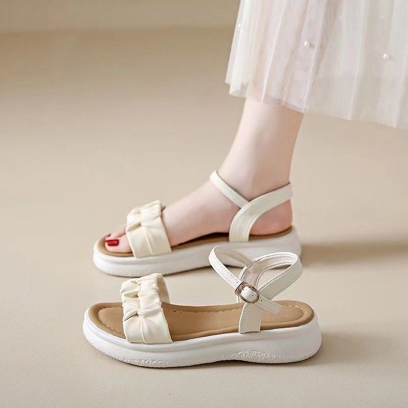 New Women's Sandals with Skirts, New Soft-soled Lightweight Beach Sandals In Summer
