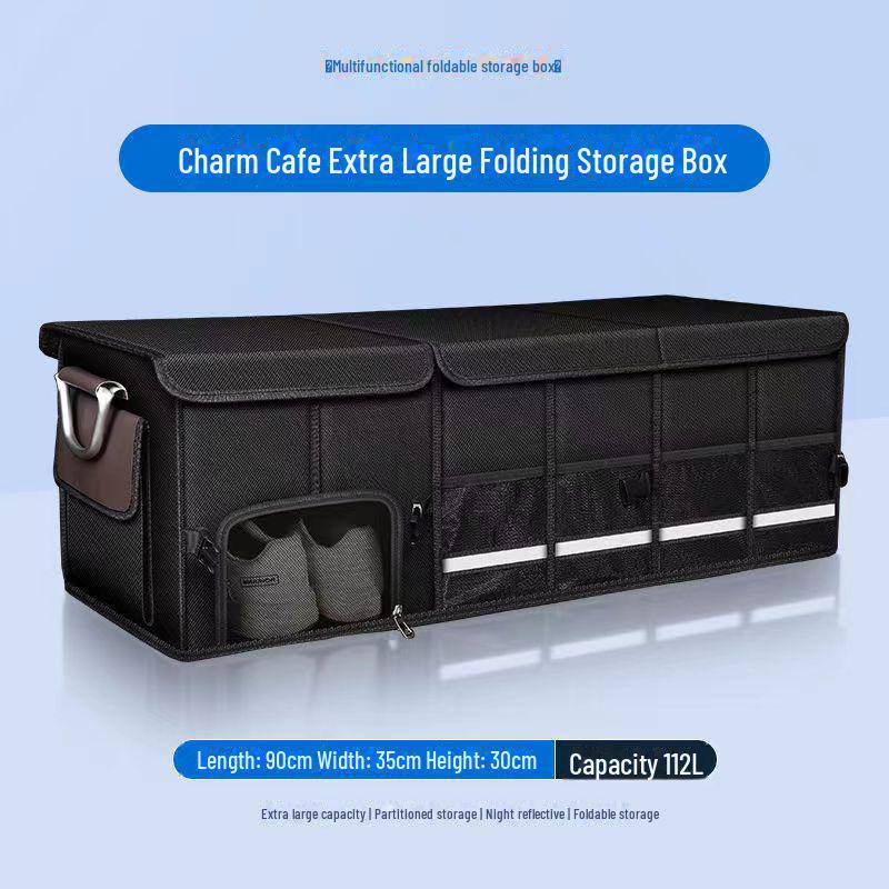 Car Trunk Organizer and Shoe Storage Box