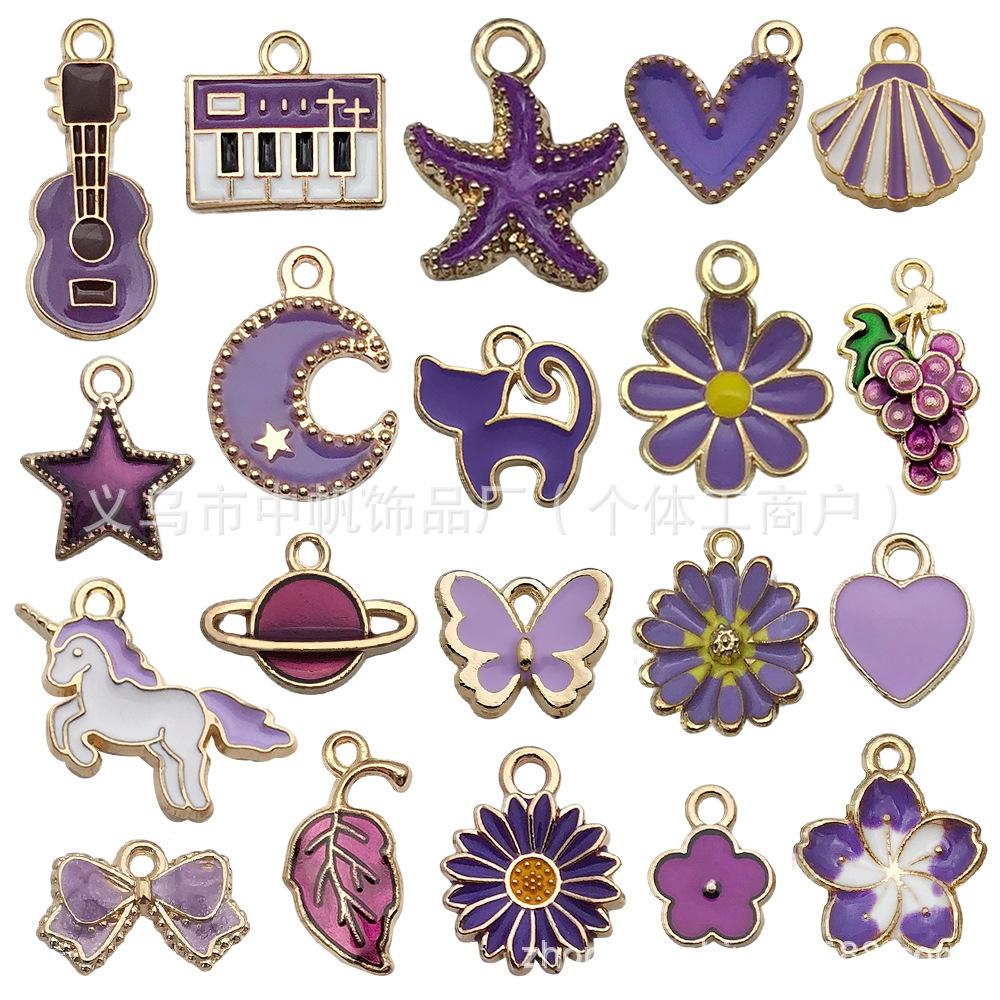 20 Assorted Pendant Set for Jewelry Making, Mixed Loose Pendants for DIY Necklace Bracelet and Earring Crafts