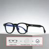 Optical Glasses With Recipe Men Women Classic Retro Circular Anti-blue Light Eyewear Fashion Photochromic Myopia Eyeglasses