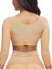 European & American Front Buckle No-Wire Sports Bra with Adjustable Sleeves 