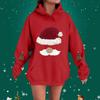 Women's Loose Comfortable Casual Fashionable Christmas Printed Long Sleeved Sweatshirt