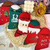 5pairs Cartoon Christmas Socks Ornaments Merry Christmas Decorations For Home Christmas Gifts Xmas Happy New Year Supplies