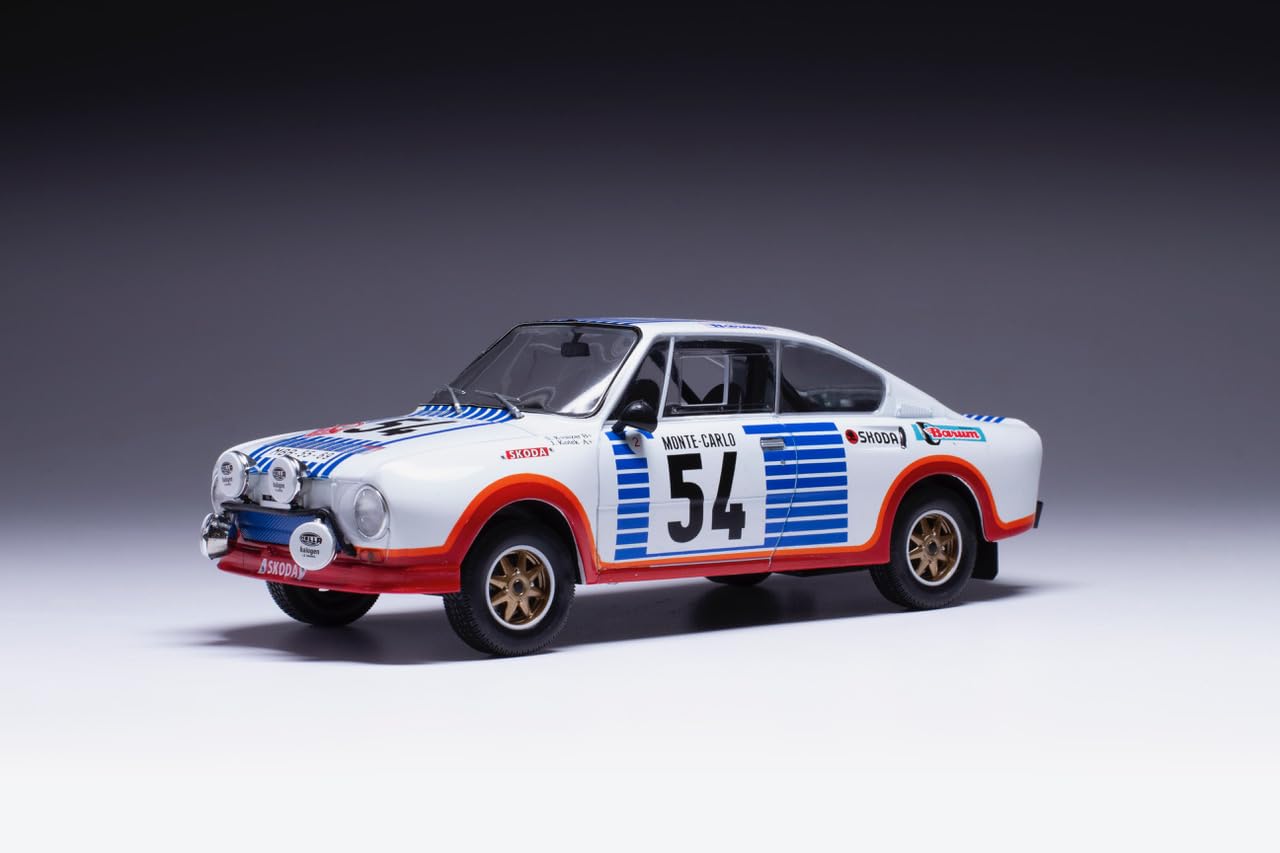 

Ixomodel B Skoda 130 RS 77 Монте-Карло 24RAL030B #54 С.Квайзар/Й.Котек 1/24