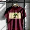 Bonsai Tree T Shirt Traditional Japanese Culture Bonzai Zen Yamato Japan Garden Minimalist Classic Vintage Washed Versatile