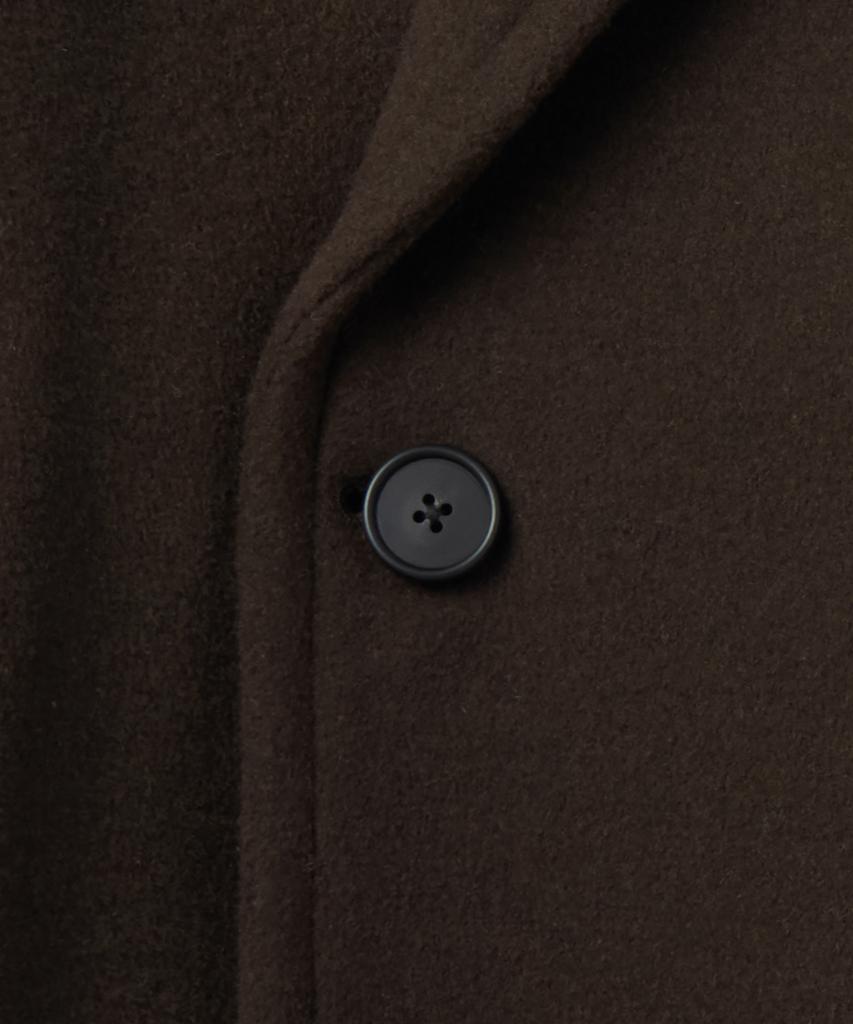 Musinsa Standard Cashmere Blend Oversized Double Coat [Baroque Brown]