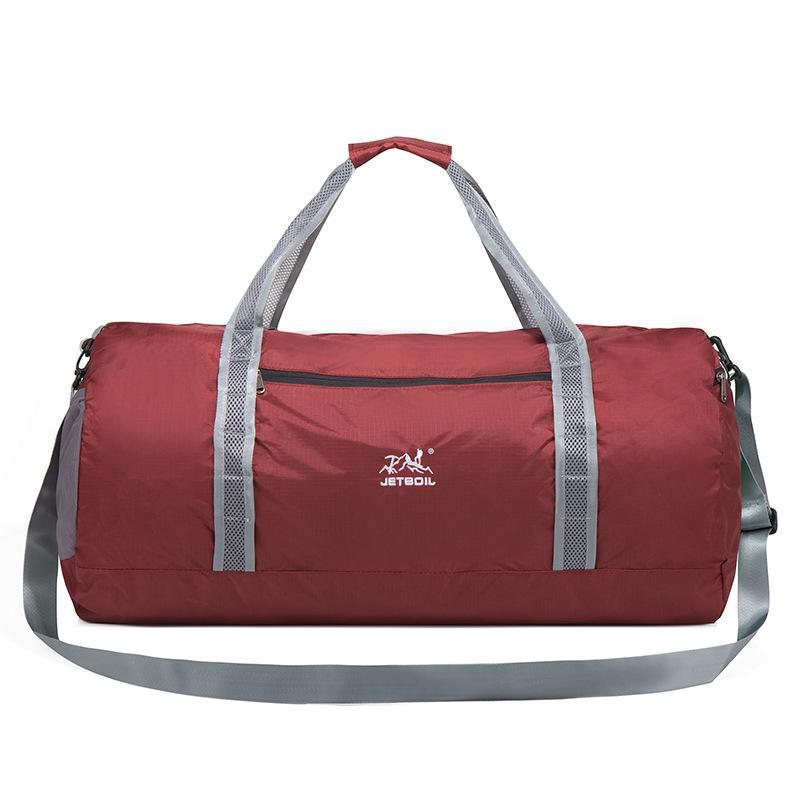 

Водонепроницаемая складная дорожная сумка большой вместимости — портативная и удобная для коротких поездок красный