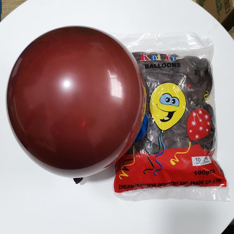 Hyatt 10-Inch Thickened Balloons for Birthday, Party & Wedding Decorations
