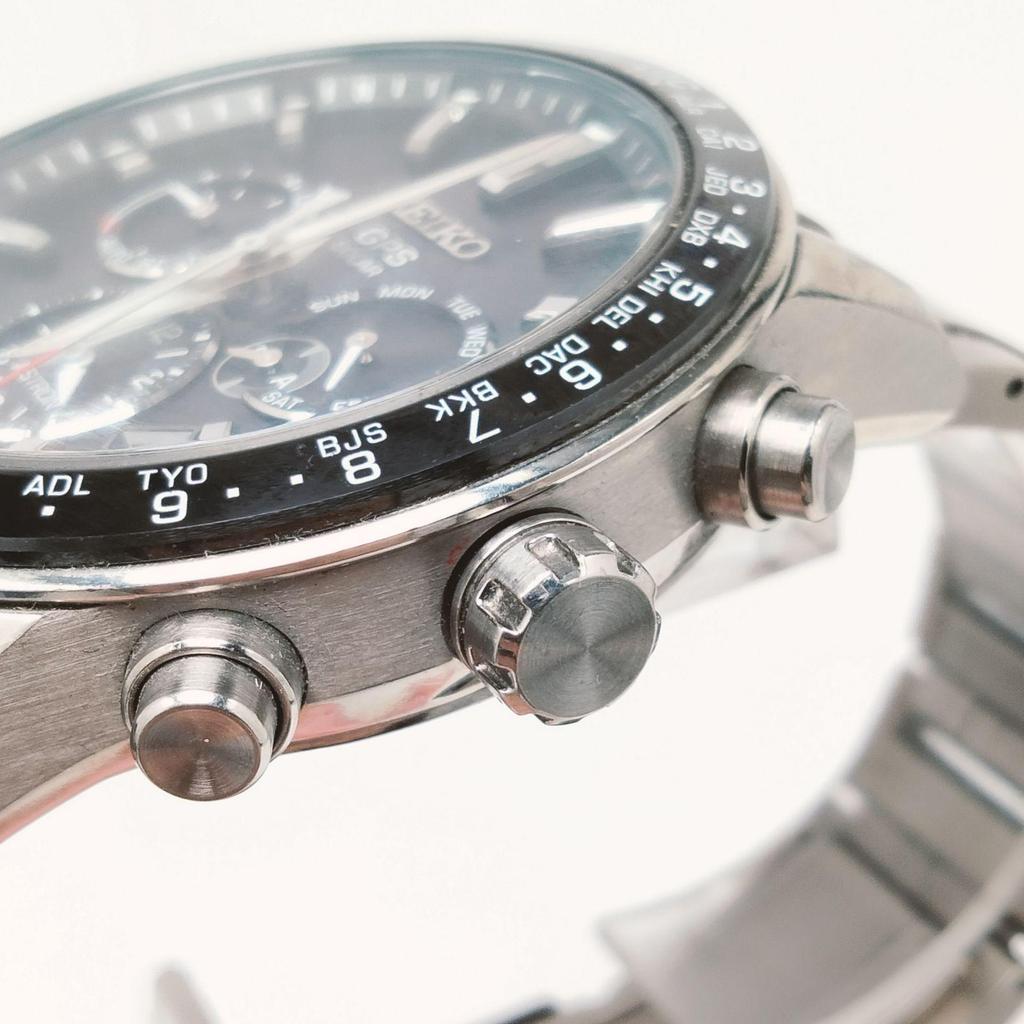 Used SEIKO Seiko ASTRON Astron GPS 5X53-0AB0 Solar GPS Watch