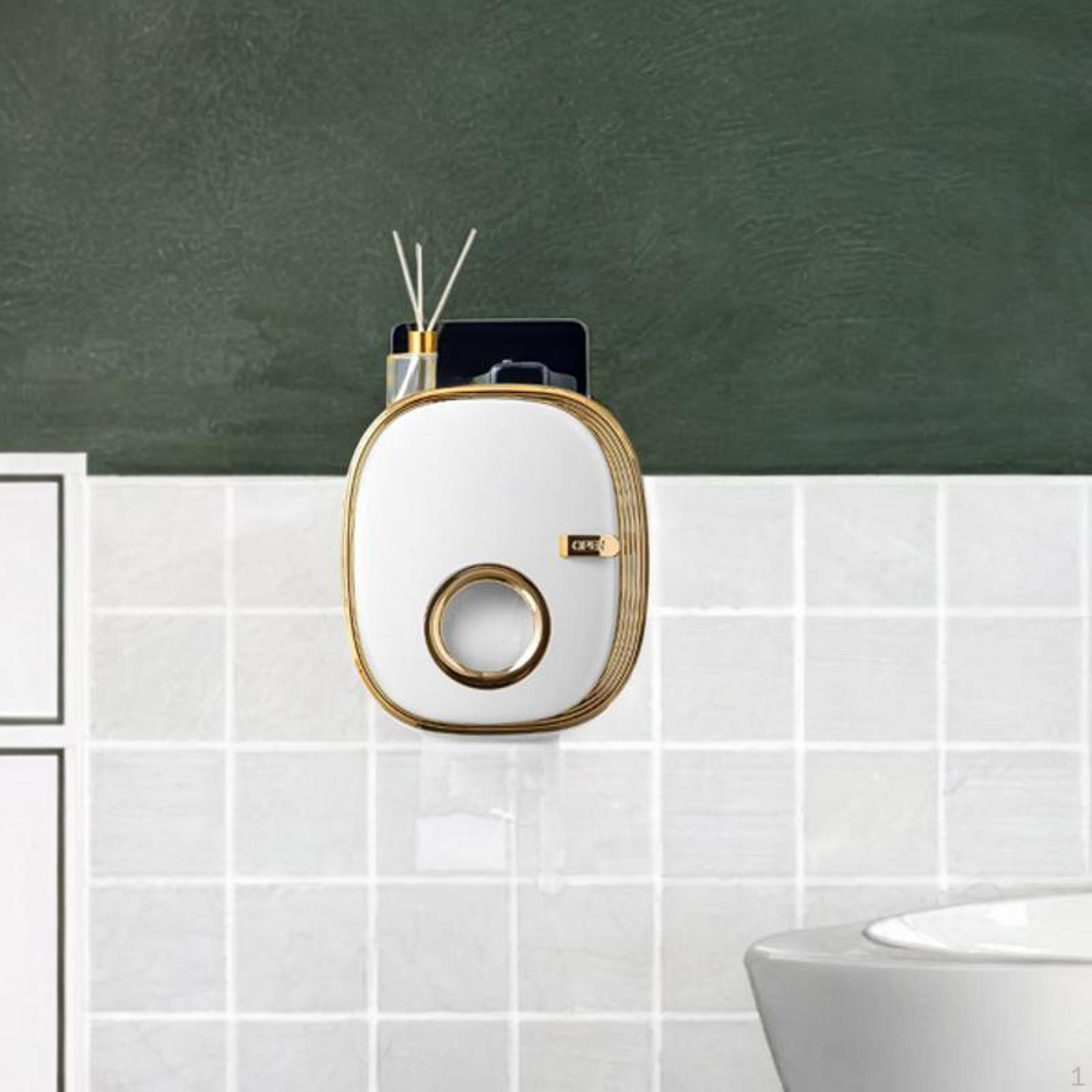 

Держатель рулона туалетной бумаги, ящик для хранения, настенное крепление, водонепроницаемая подставка, органайзер для ванной комнаты B