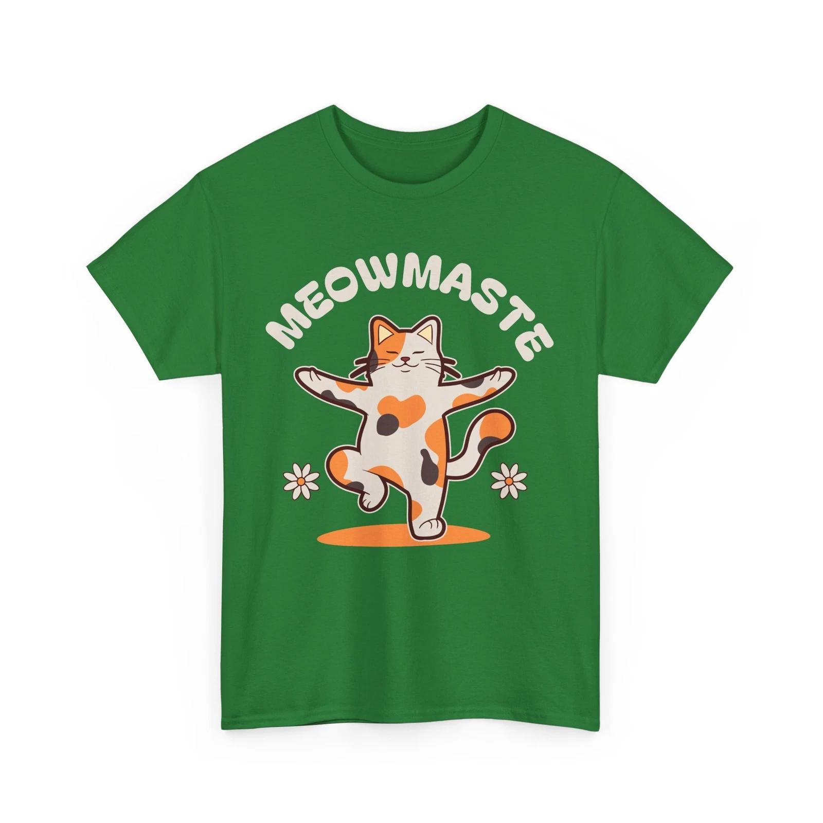 

Funny Cat Print T-Shirt for Men & Women – Cute Adorable Cat Graphic Tee S