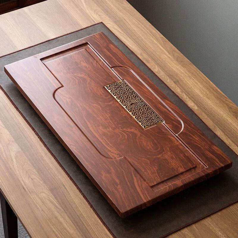 Elegant Bakelite Single-Layer Tea Tray