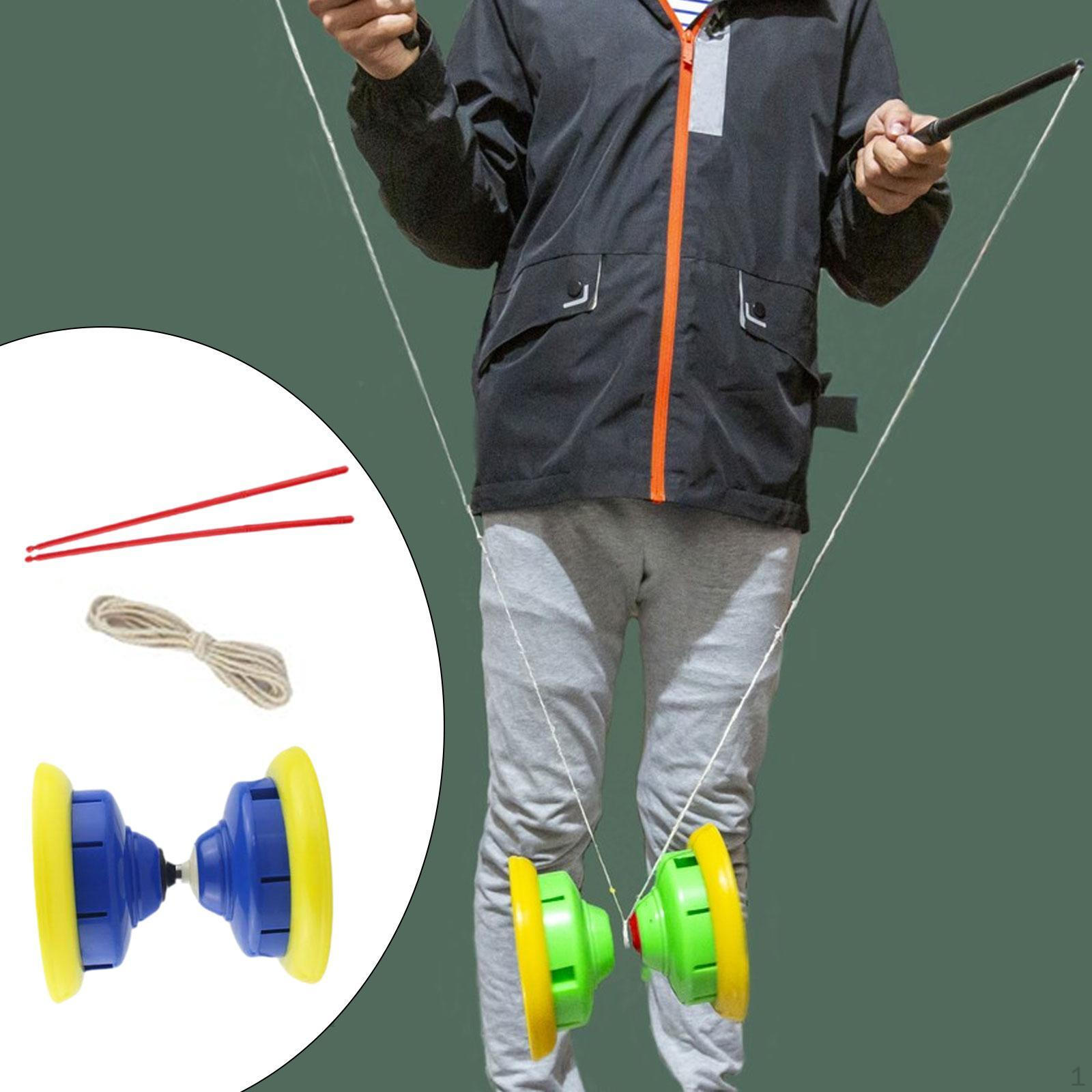 

Китайский набор «Диаболо» для жонглирования, легкая многофункциональная игрушка с интерактивными палочками